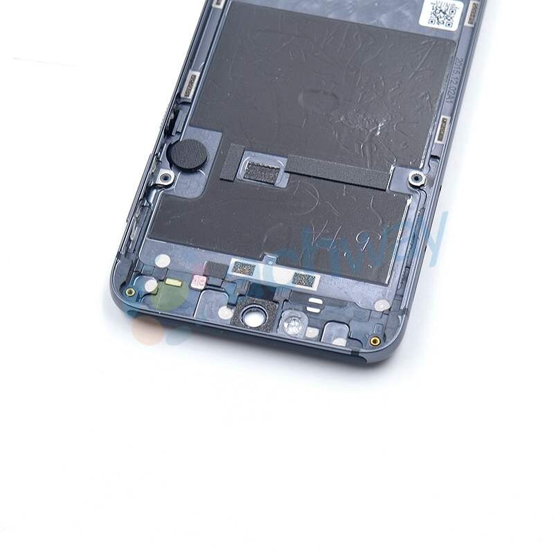 Back Cover for HTC One A9 - Battery Door Housing + Volume Buttons + Camera Glass Lens Replacement
