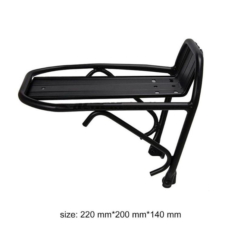 Fiets Rack Fiets Achter Plank Fietsen Bagage Bagagedrager Kofferbak Racefiets Mtb Cargo Ondersteuning Met Licht Reflecterende Plaat: no light