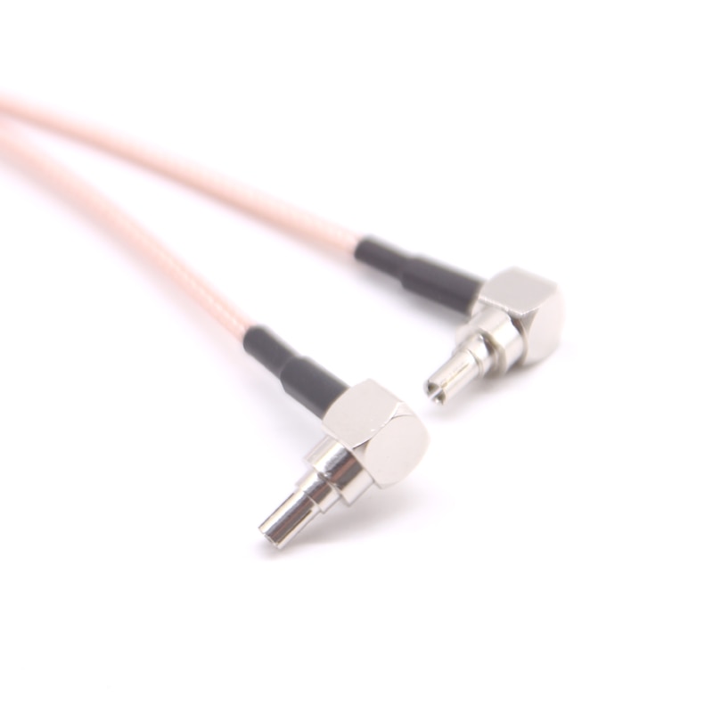 N hembra a CRC9/TS9 conector 3G 4G LTE antena conector combinador divisor RF cable espiral coaxial para 3G 4G router modo: N-Double CRC9