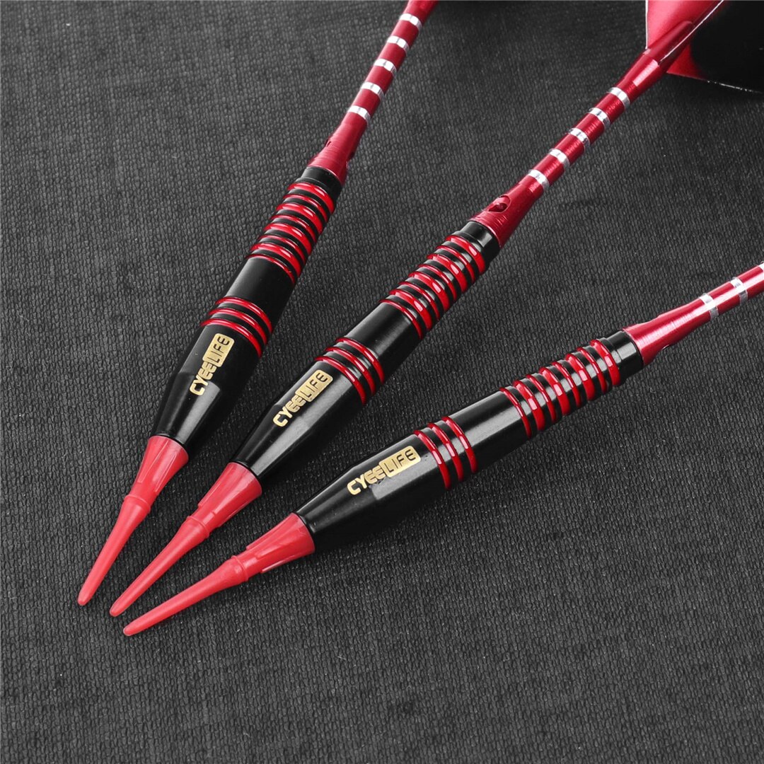CyeeLife 3pcs/set Safety Soft Dart Indoor Soft Tip Darts Set For Indoor Electronic Dartboard Games Safety Soft Dart
