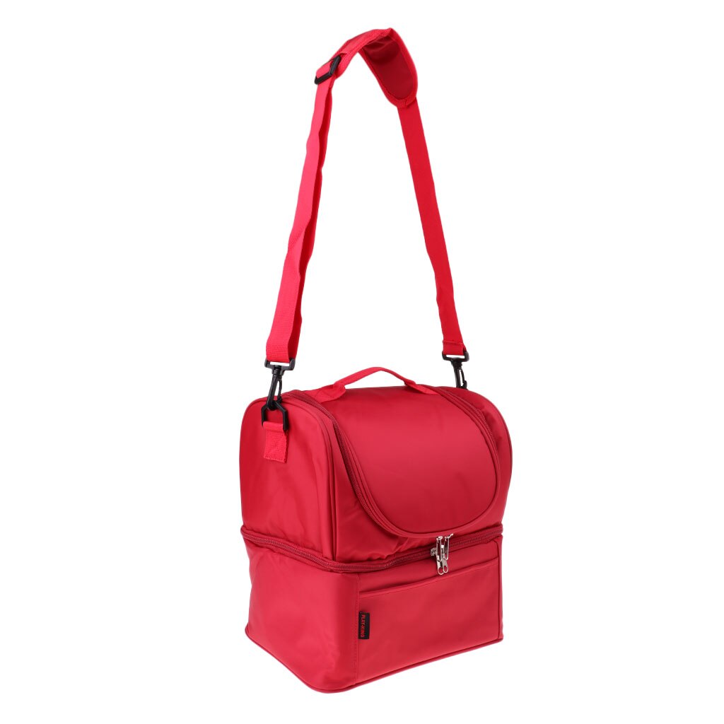 Insulated Lunch Box Cooler Bag Tote Carry Shoulder Strap Container