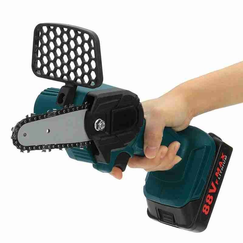 Electric Chainsaw Batter Charging Portable Mini Pruning Chainsaw Logging Tool Garden Battery Woodworking Saw Lithium Electr Y3C9