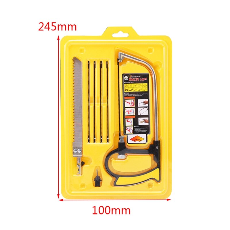 8 stuks/set doe-het-zelf handzaag multifunctionele mini handzaag magische universele zaag houtbewerking gxma