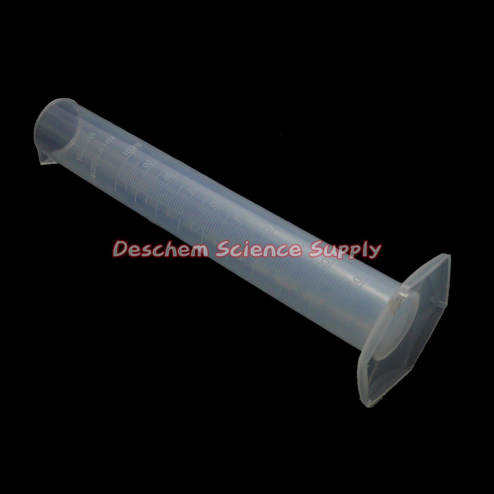 100mL Polypropylene Measuring Cylinder,Blue Graduate,PP Plastic Labware