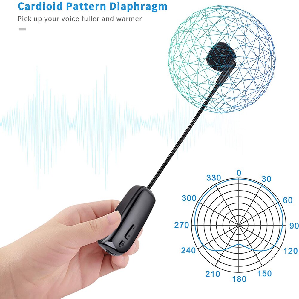Multifunctional UHF Wireless Microphone Headset Wireless Headset Mic System Headset Mic and Handheld Mic