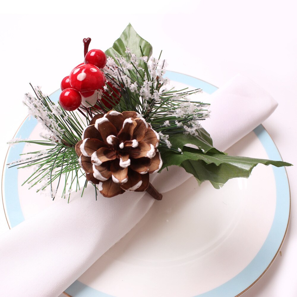 Mobestech 20 Kerstservetten – Bedrukt Met Kerstbel – 33x33 Cm – Wegwerpservetten Van Houtpulp – Ideaal Voor Feestjes, Kerstdiner En Bar