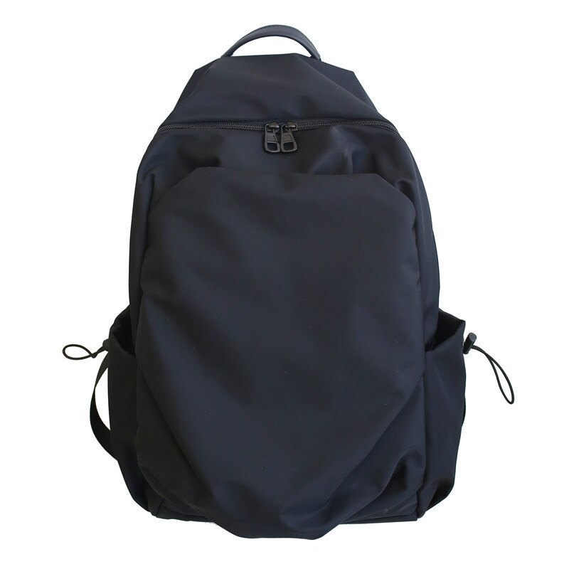 Dcimor mochila de nylon impermeável, mochila grande: Black