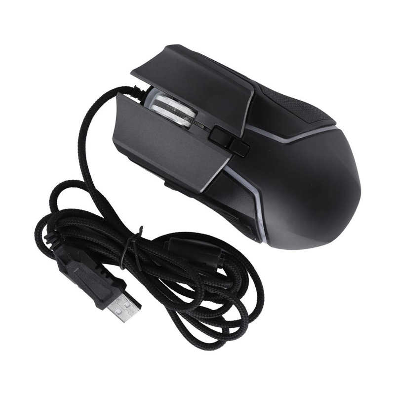 Gaming Mouse Computer Mice Gaming Mouse Adjustable with 2 Mouse Accessory for Laptop