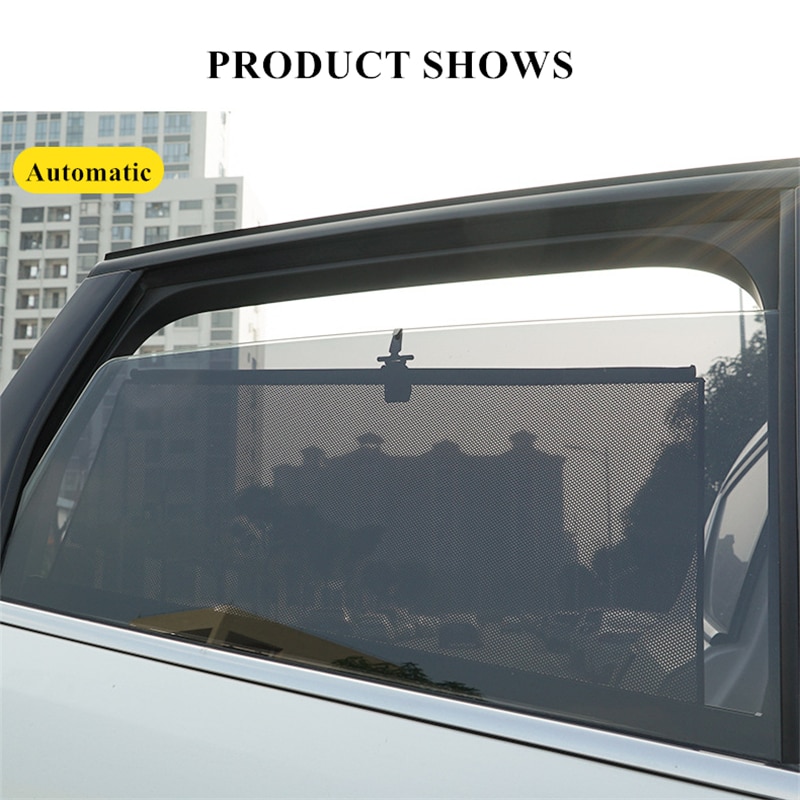 Window Zonnescherm Zwart Mesh Cover Uv Protector Shield Voor Kia Niro Auto Auto Side rear Window Zonnescherm