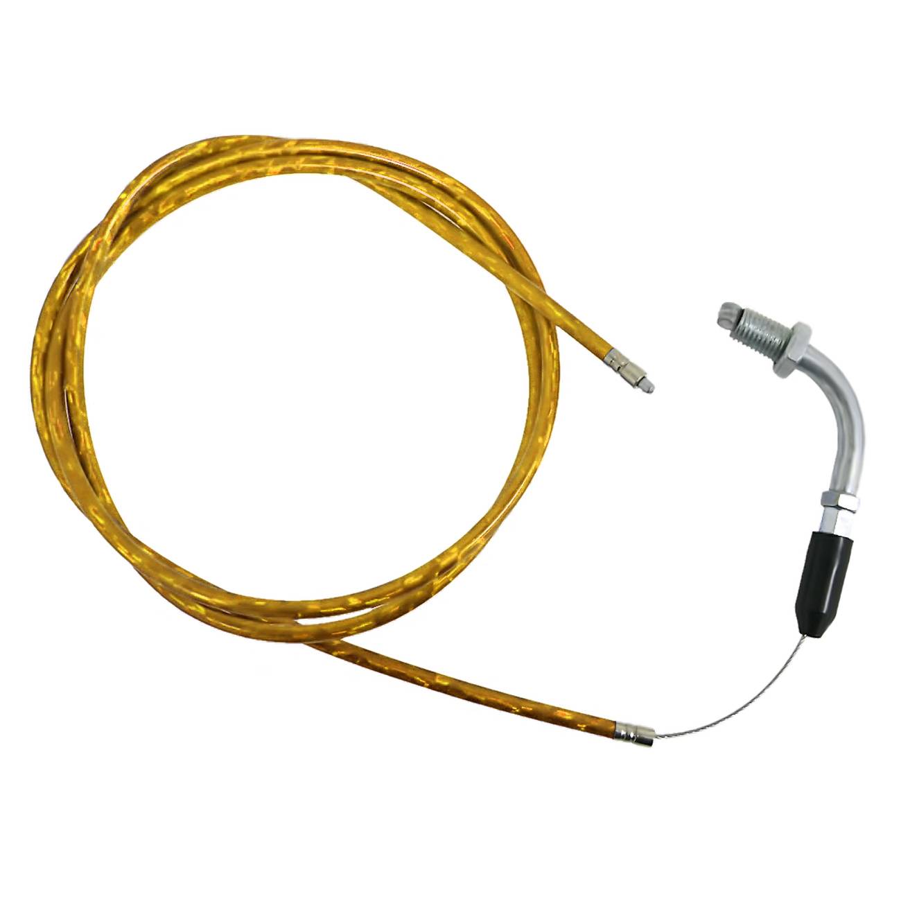 Yellow 130cm Throttle Line Fit 49cc 60cc 66cc 80cc Motorized Bicycle: Yellow