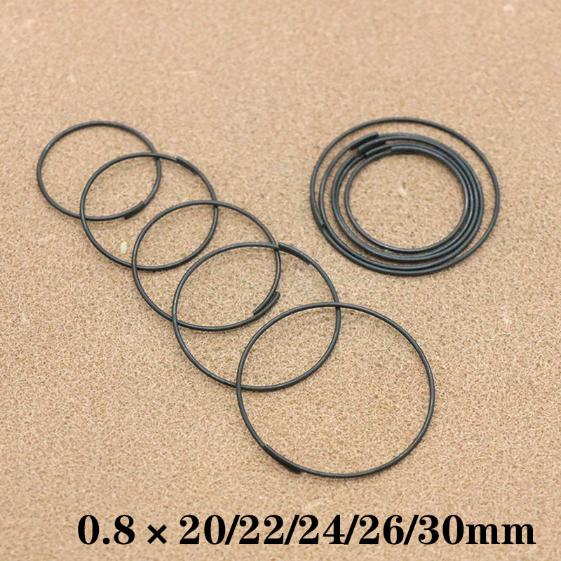 Anillo de resorte para buje de bicicleta, 10 Uds., 20mm/22/24/26/30mm, componentes para bicicleta de montaña, suministros de Base de torre, accesorios: Amarillo claro