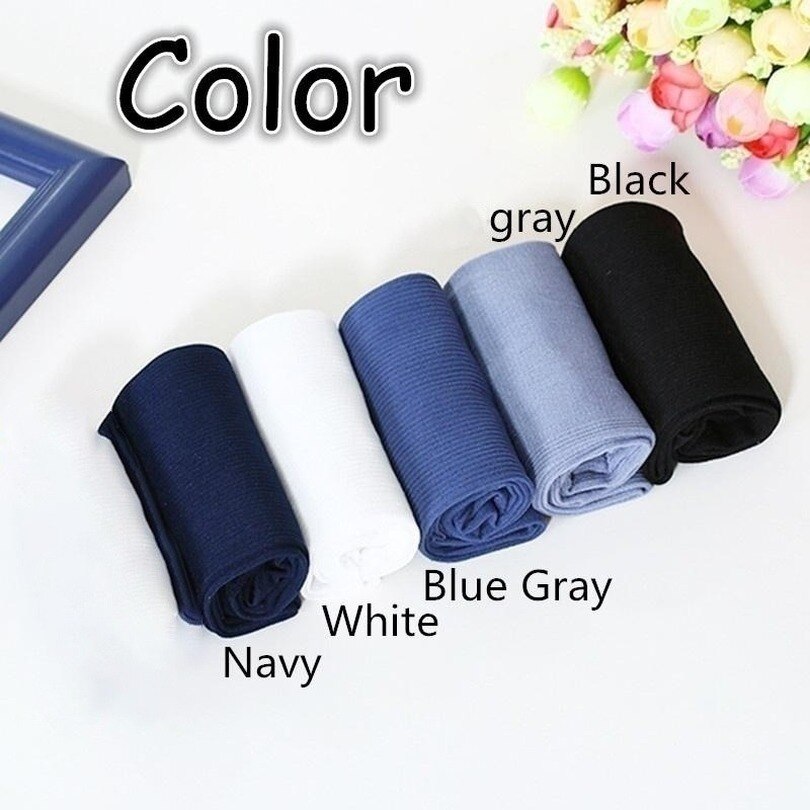 5 par herre sokker stiler svarte sokker pustende høst vinter for mannlig mannskap silke sokker herre bomullssokker