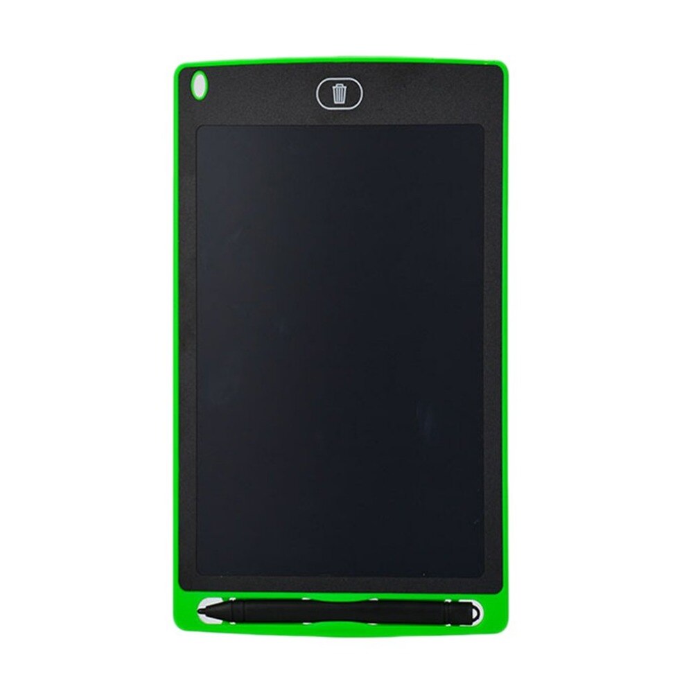 Writing Drawing Tablet 8.5 Inch Notepad Digital LCD Graphic Board Handwriting Bulletin Board for Education Business: Green