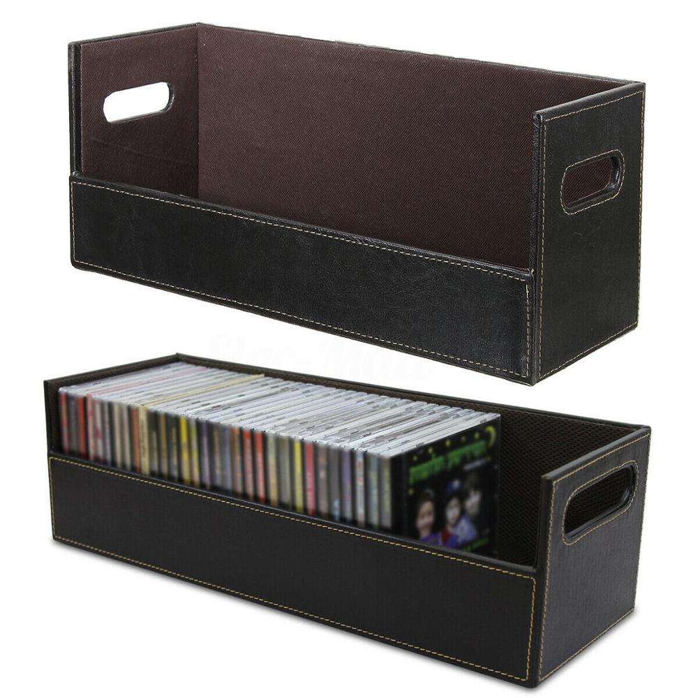 Caja de almacenamiento móvil para unidad de CD DVD, soporte de caja protectora, bandeja de apilamiento, organizador de espacio, contenedor, piezas electrónicas, bolsa
