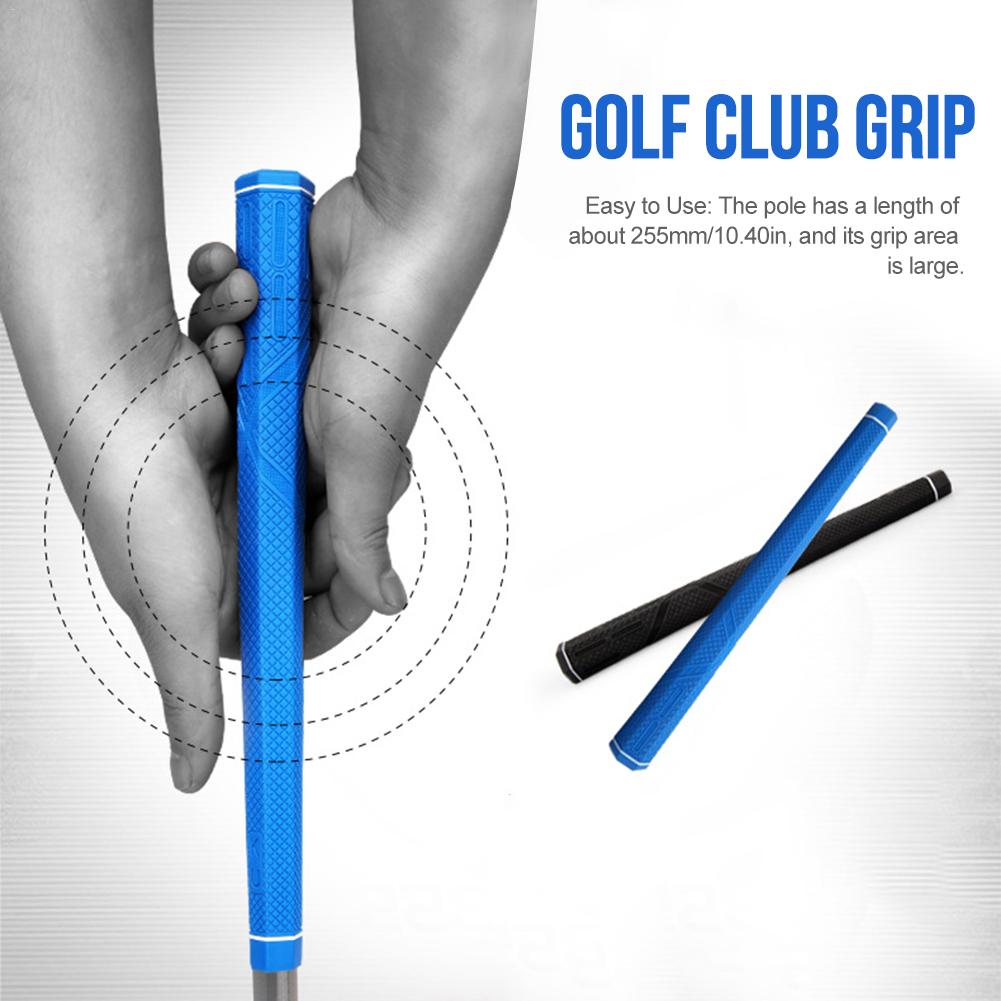 1 st golfgrepp gummi golfjärn grepp för golfklubbor av järn och trä som bemästrar övningsgester