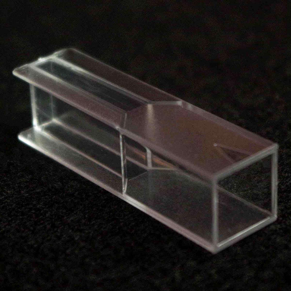 100Pcs A Box 1.5Ml Semimicro Square Plastic Test Tubes Vials Container Craft Cuvette Lab Kit Tools