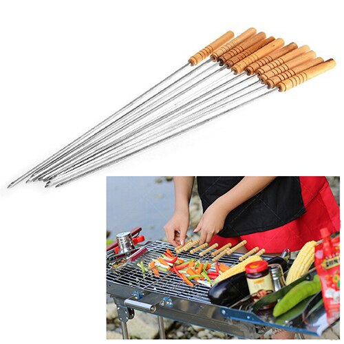 10 Stck BBQ Grill Rösten Nadel Rösten Werkzeuge Br... – Grandado