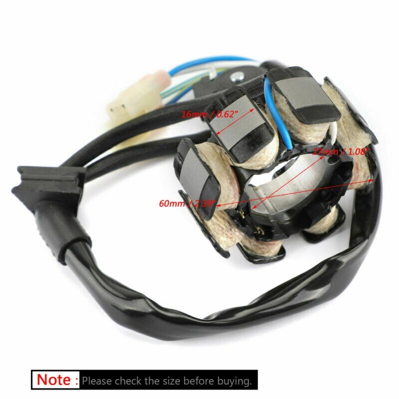 Moottoripyörä generaattorin staattorin käämin comp honda crf 250 crf 250r 2004 crf 450r 2005-2007 31120- krn -670