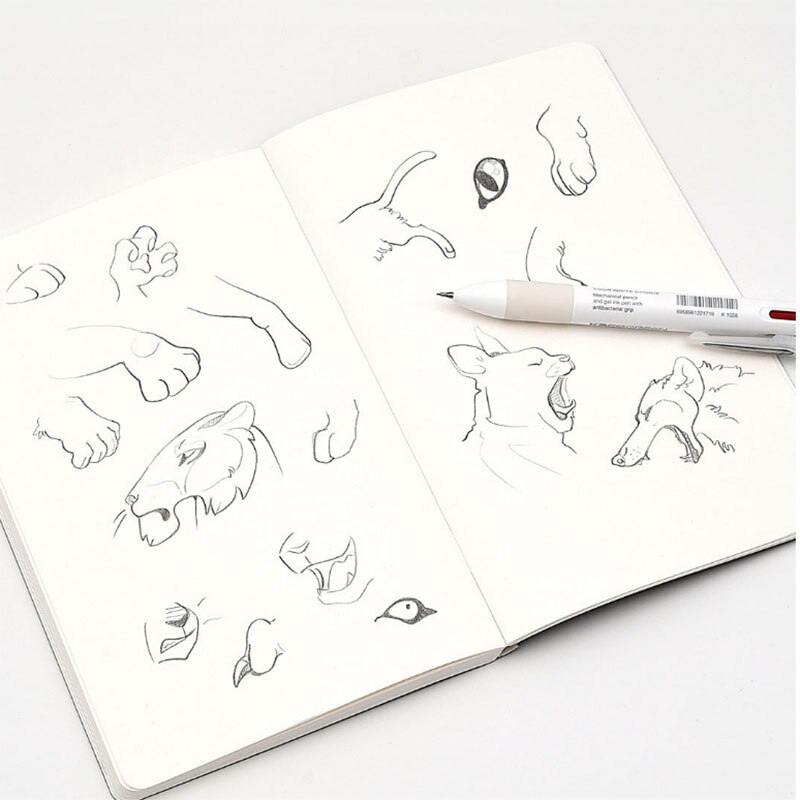 Youpin KACO 4 In 1 Multifunction Pens 0.5mm Black Blue Red Refill Gel Pen Mechanical Pencil Japanese ink Office School