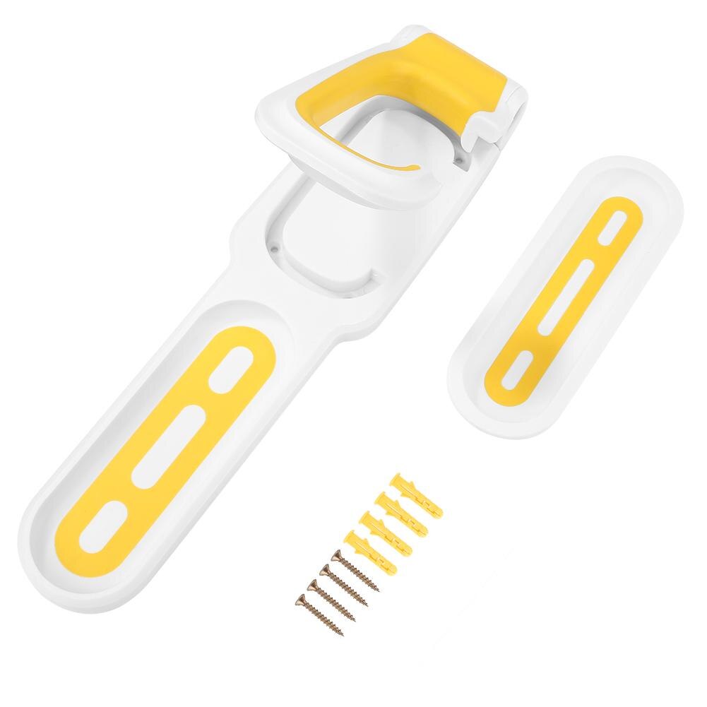 Rowerowy hak robić zawieszenia ściennego uchwyt stojak praktyczny MTB Góra rower stojak robić montowania na ścianę wieszak na wioślarz pokazujący wieszaki: żółty