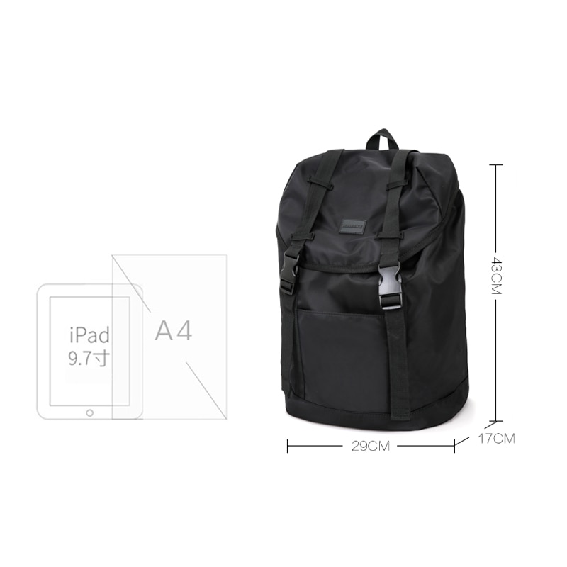 Men Backpack Nylon Waterproof Anti Theft Backpack School Bags For Teenage Boys College Large Capacity Men's Travel Bag Mochila