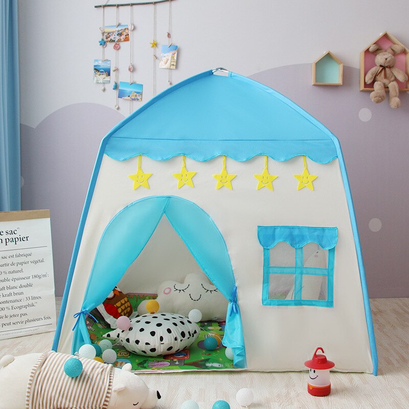 Girl Princess Tent Small House Children&#39;s Tent Play House Boy Play House Kids Childhood Hut Indoor Home Toy House