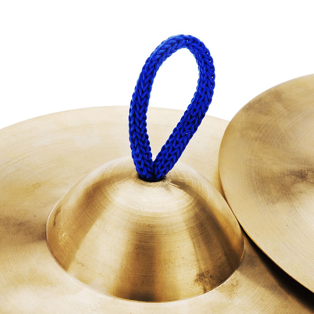 15cm / 5.9in mini små kobber hånd cymbaler gong band rytme percussion musikinstrument legetøj til børn børn