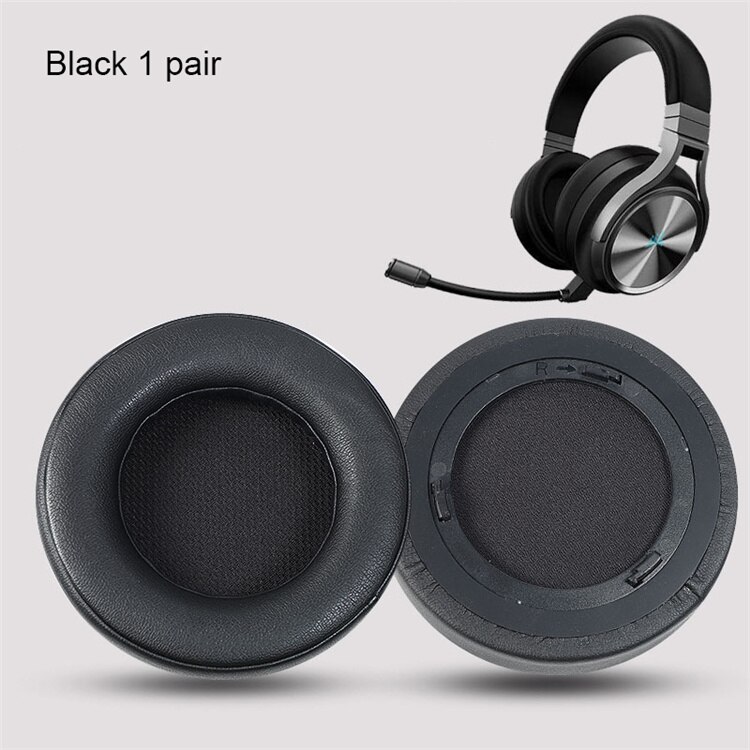 Replacement Earpads for CORSAIR VIRTUOSO RGB Wireless SE Headset Headphones Leather Sleeve Earphone Earmuff: black