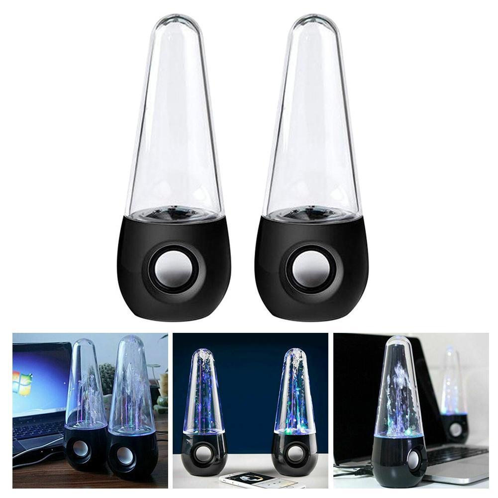 Portable Wireless Dancing Water Speaker LED Light Fountain Speaker Party Home A9M9