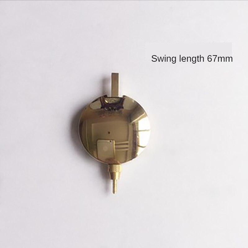 Vintage Mechanical Clock Accessories Pendulum Clock Mechanism Repair Clockwork Gold Pendulum Clock Mechanism Long Shaft