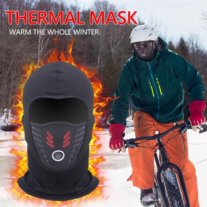 Motorcykel termisk vinter varm vindtæt polar fleece hals varmere til udendørs forsyninger sort moto forsyning