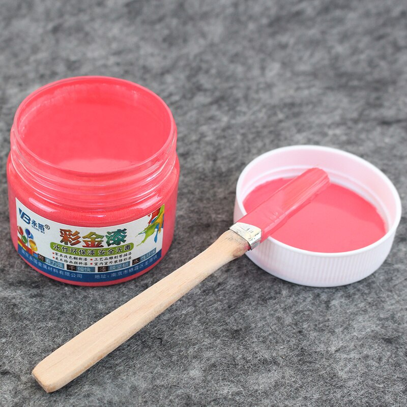 100g Princess Red water-based paint varnish, furniture, iron doors, wooden doors, handicrafts, wall,