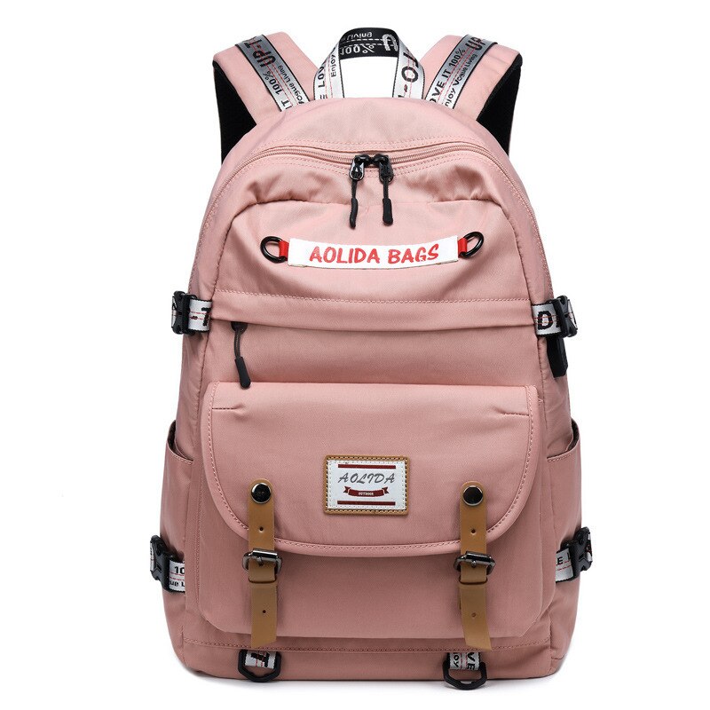 Filles lycée sacs à dos pour enfants sacs d'école collège Randoseru sac à dos Mochila Escolar livre sacs enfants Kinder Tassen: Pink