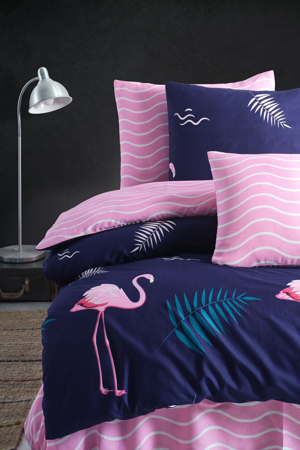 Flamingo Tek personnalité ensemble de housse de couette