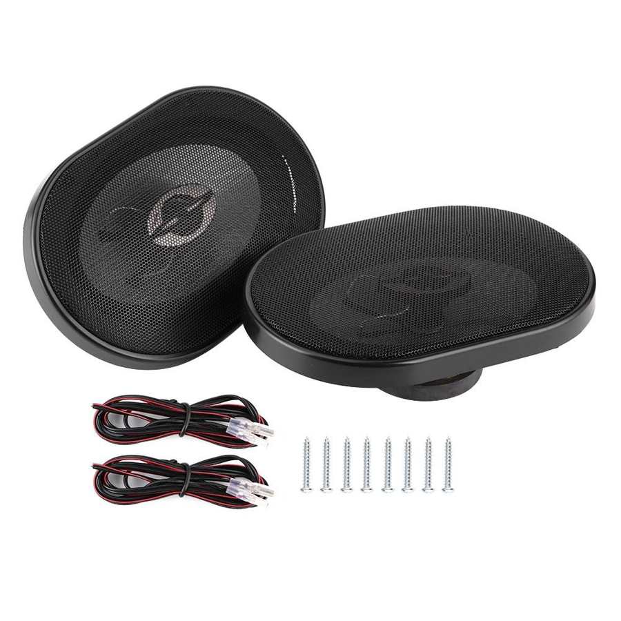 2 uds. Altavoz de Audio para coche de 380W, altavoz estéreo Coaxial HiFi de 5x7 pulgadas para puerta de coche, guantera, Panel de caja