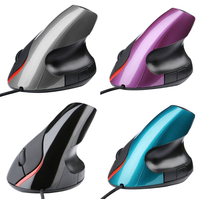 Pionowa optyczna mysz USB ergonomiczna konstrukcja uzdrawianie nadgarstka na komputer PC Laptop