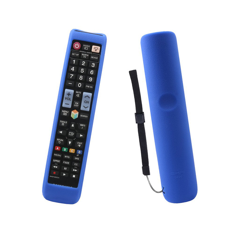 SIKAI Silicone Protective Case Cover for Samsung TV BN59-01178W AA59-00652A/594A/582A RM-D1078 Universal Remote Shockproof Skin: Blue