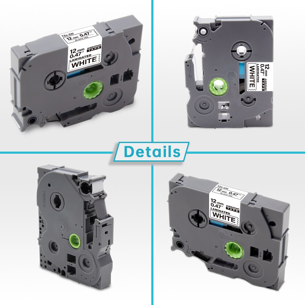 Nastro Di Correzione Nastrofabrik Original - 5 Pezzi Compatibile Con Brother WP 600E (Lift-Off)