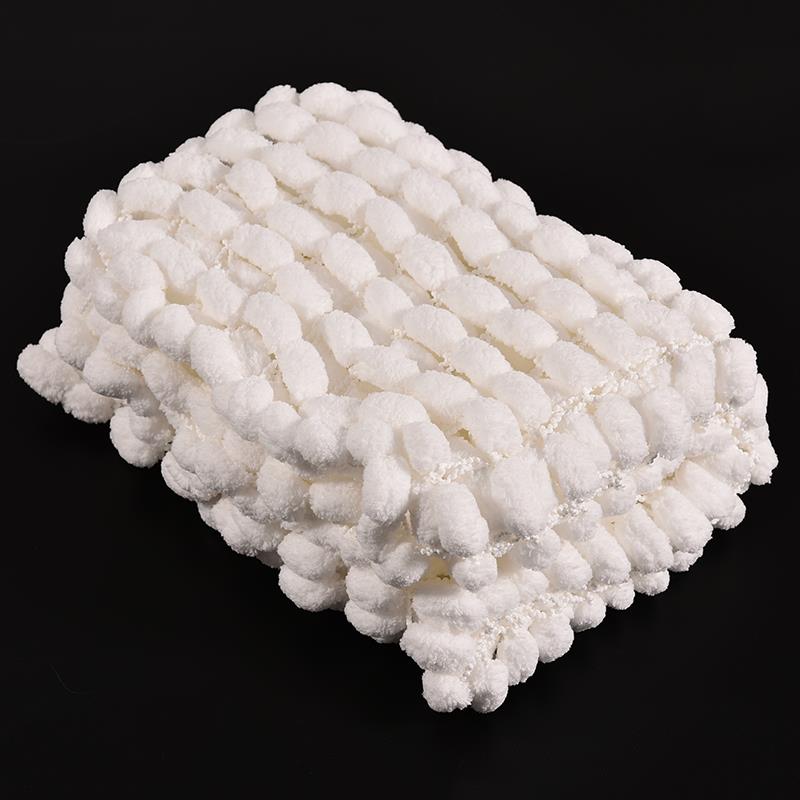 1PCS White Newborn Baby Toddler Unisex Knitted Floral Blanket Swaddling Soft Baby Bedding Product 60cm X60cm