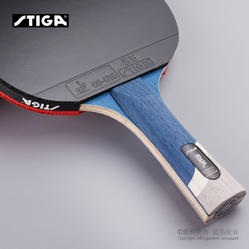 STIGA 5 estrellas paleta de tenis de mesa Pro raqueta de Ping-pong espinillas para raquetas ofensivas deporte Stiga raqueta WRB hoja