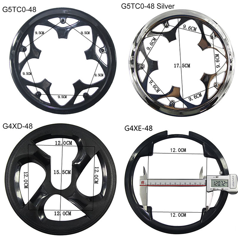 MTB Road Bicycle Sprocket Protection Crankset Crank Guard Protector Bike Chain Wheel Ring Protective Cover Cycling Accessories