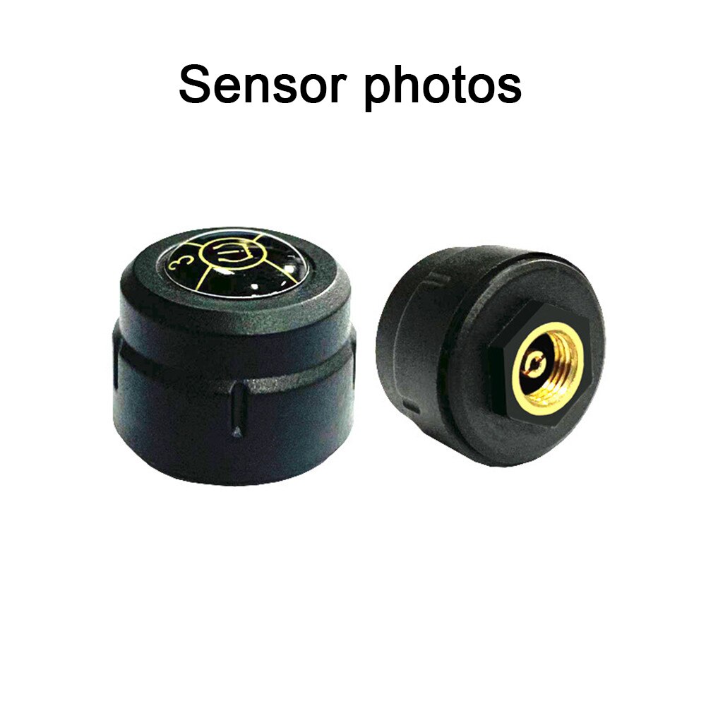 Bluetooth 5.0 Tyre Pressure Monitoring System Auto Moto Alarm Auto Real Time Motorcycle Tires Pressure Sensors Android TPMS 2022