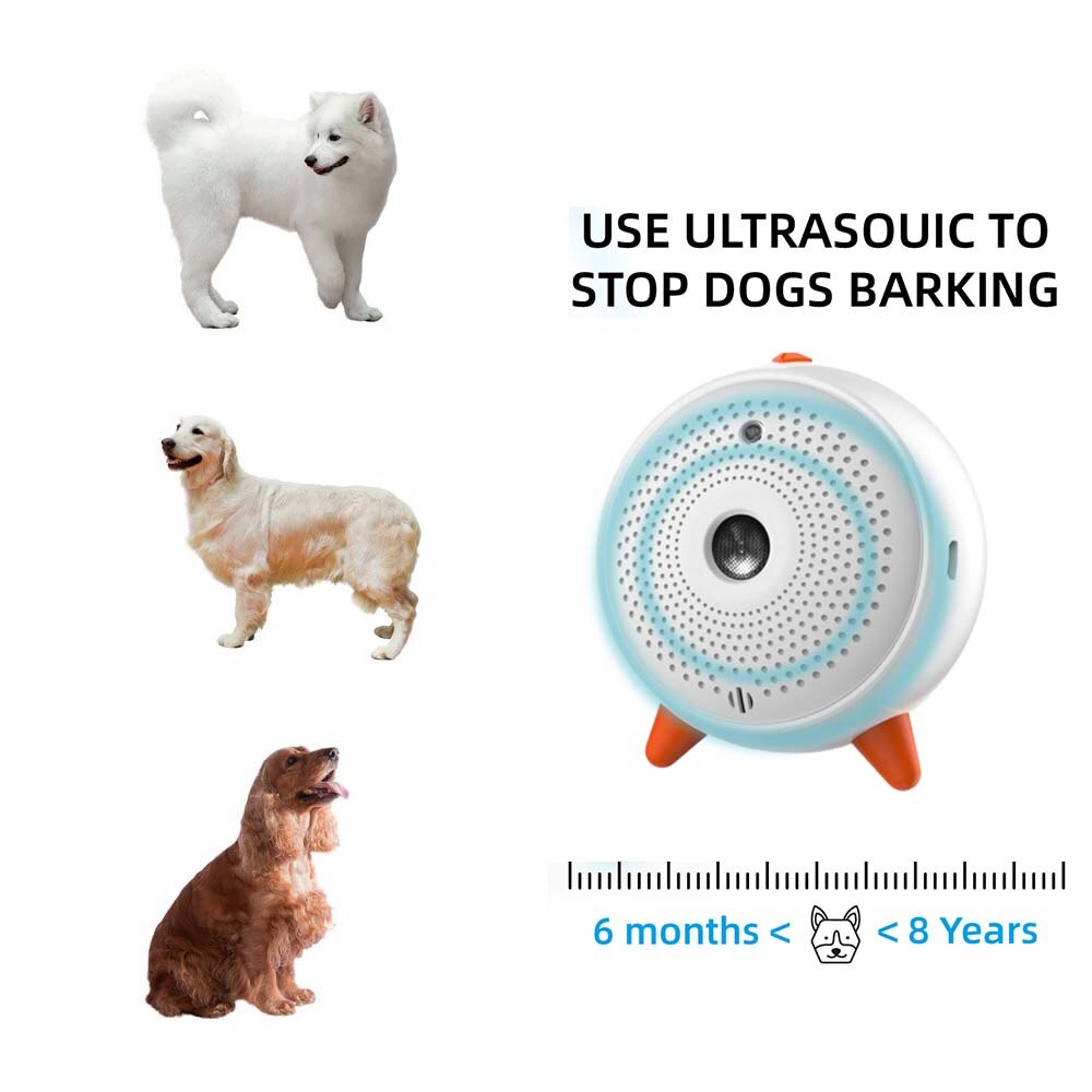 Bark Control Device for Dogs Rechargeable Waterproof Safe Dog Barking Stop Devie Safe for Human Dogs and Dogs XHC88