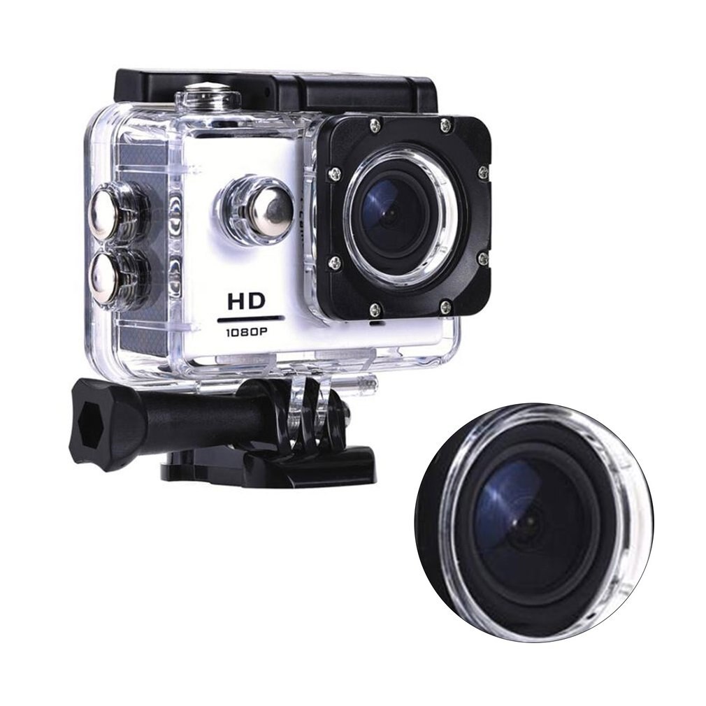 Wifi Della Macchina Fotografica di Plastica 30M Impermeabile Go Diving Pro Sport Mini Dv 1080P Video Macchina Fotografica del Casco Della Bici Dell'automobile Cam dvr