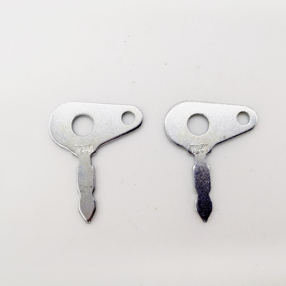 50pc for Lucas T250 Ford, Farmtrac, Massey Ferguson Tractor Excavator Key Grader Dozer Ford key T250 54324157 47126499