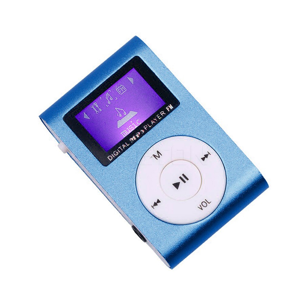 Mini USB MP3 Player Lcd-scherm Ondersteuning Tf-kaart FM Radio