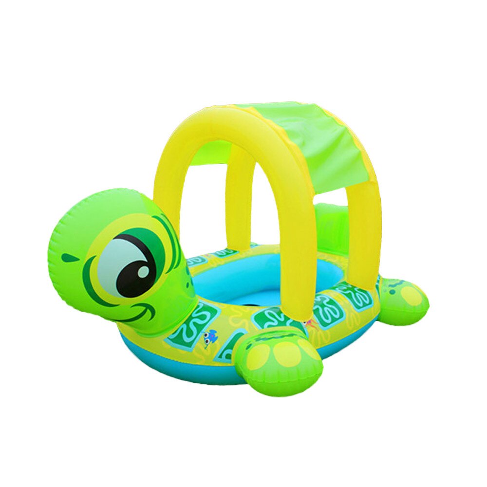 Zwembad Water Speelgoed Baby Zwemmen Cirkel Drijvende Plaat Water Speelgoed Drijft Zonnescherm Baby Baby Float Zetel Auto