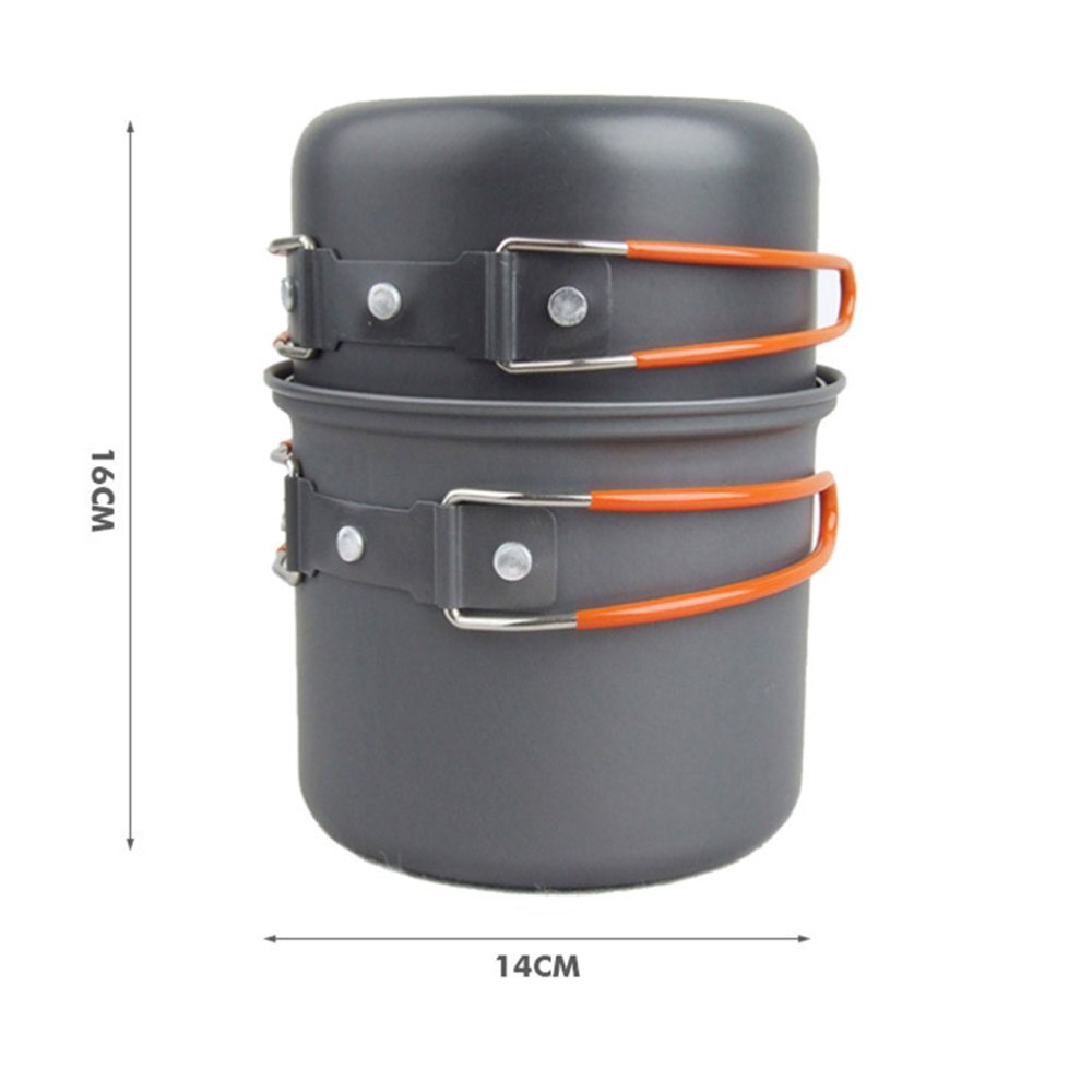 1 Set of Pots Outdoor Cooking Supplies Cooking Tool for Home Outdoor Picnic