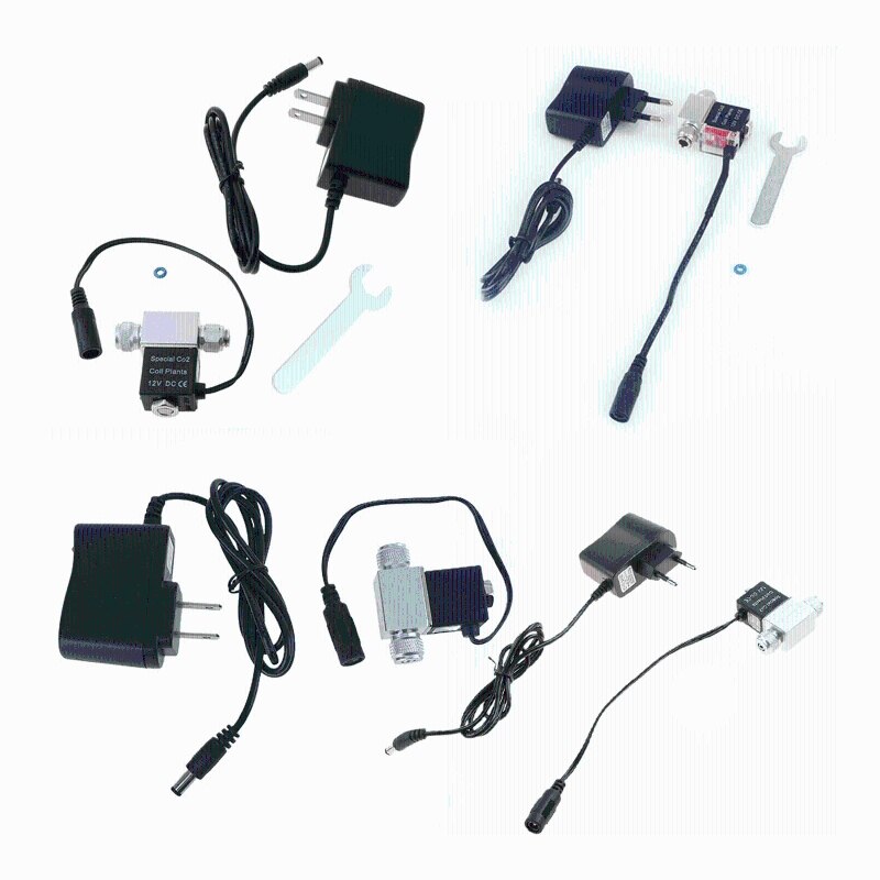 Électrovanne CO2 pour Aquarium 12V DC, système de régulation CO2, électrovanne basse température pour Aquarium
