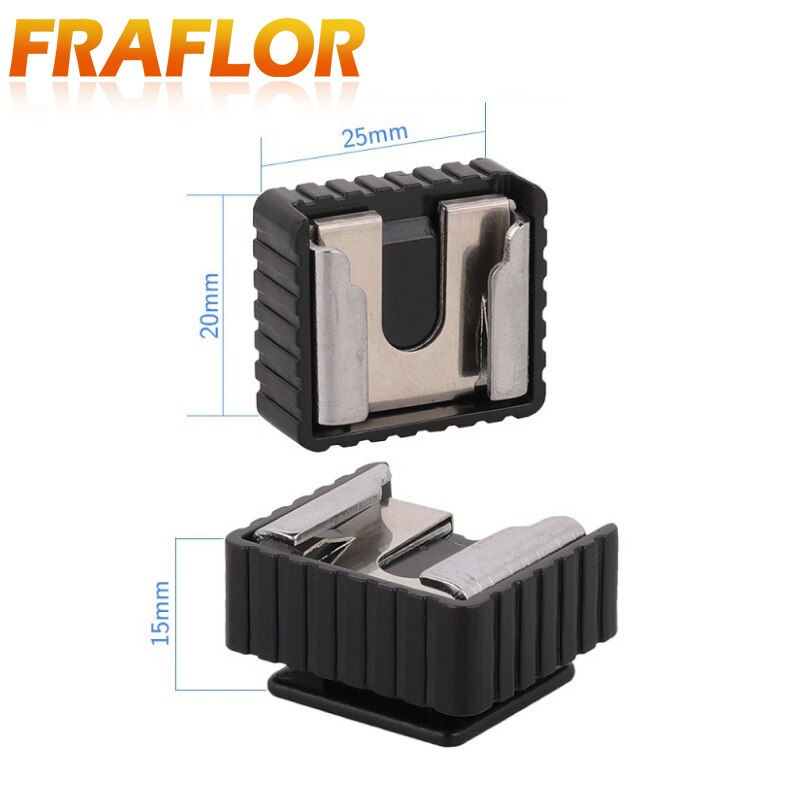 Flash Shoe Adapter Digital DC Camera Mount Adapter to 1/4 Thread Hole SC-6 for Flash Light Stands Tripod Umbrella Bracket